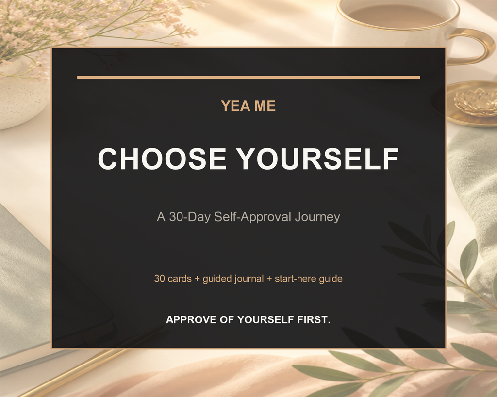 Yea Me Choose Yourself 30-Day Self-Approval Journey digital download preview