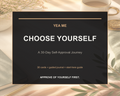 Yea Me Choose Yourself 30-Day Self-Approval Journey digital download preview