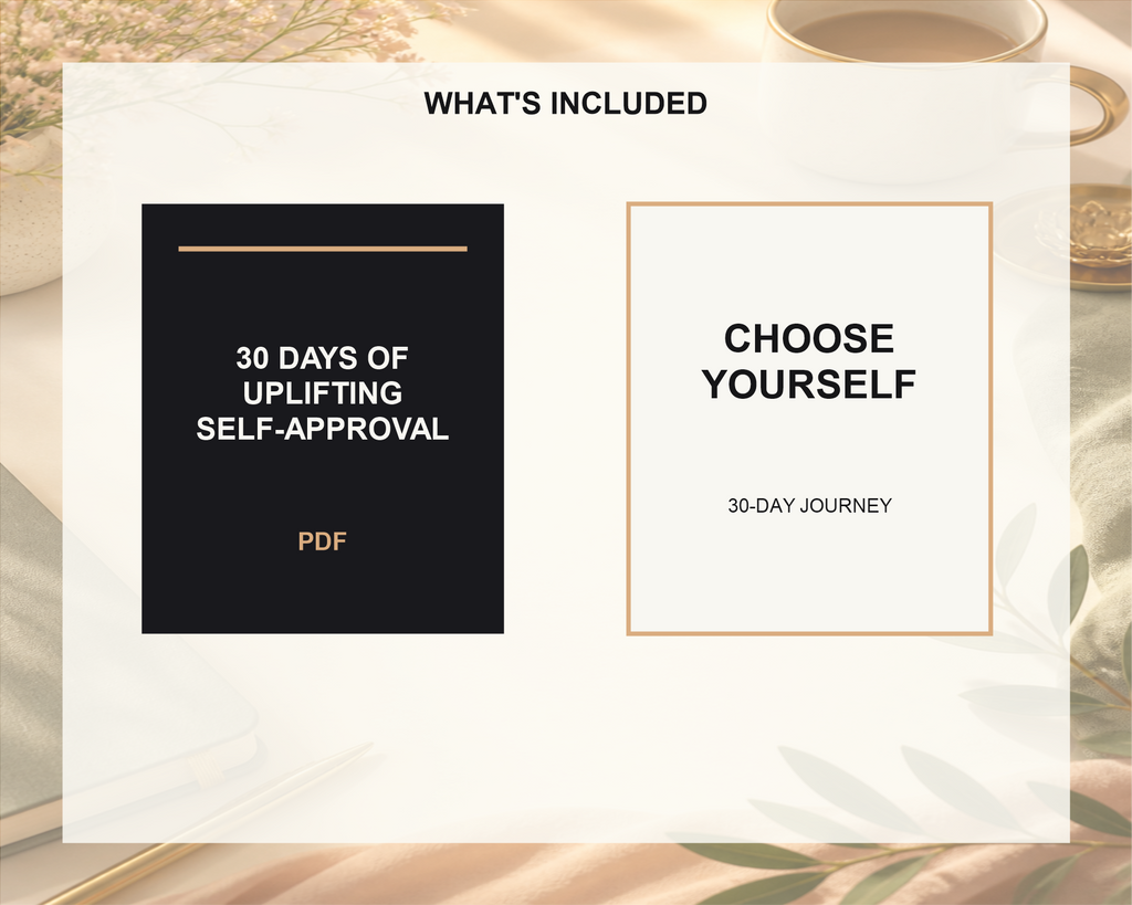 Yea Me Choose Yourself 30-Day Self-Approval Journey digital download preview